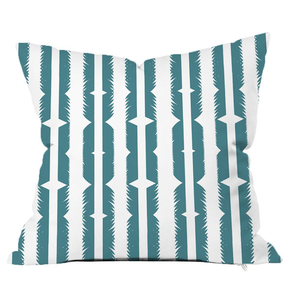 SafiyaJamila Tribe Feather Print Throw Pillow Wayfair